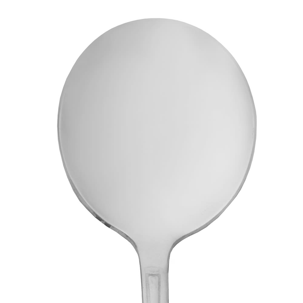 370-SHCP502 6 1/4" Bouillon Spoon with 18/0 Stainless Grade, Shell Pattern