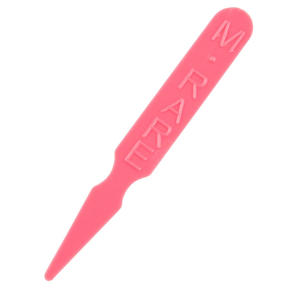 370-SMMR Plastic Steak Marker MEDIUM RARE - Pink