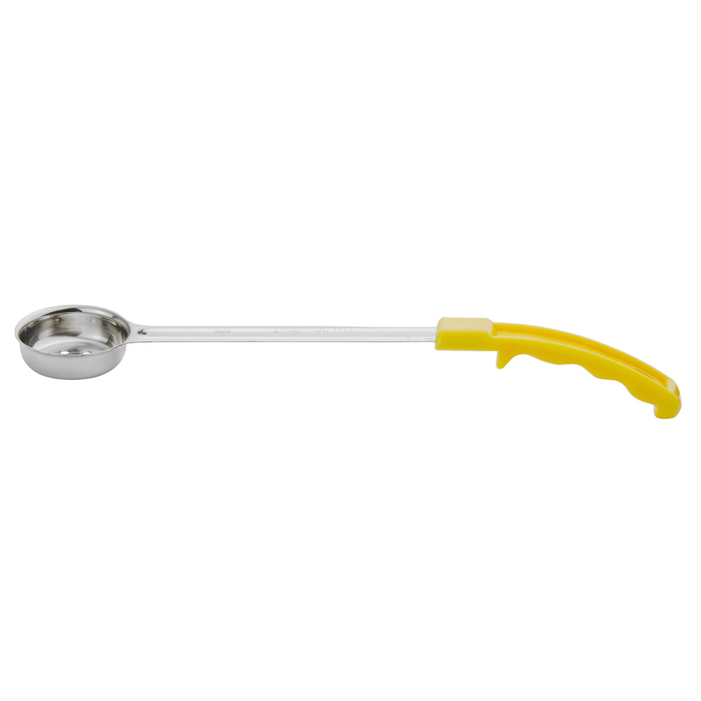 370-SPPF1 1 oz Perforated Portion Controller - Yellow Handle