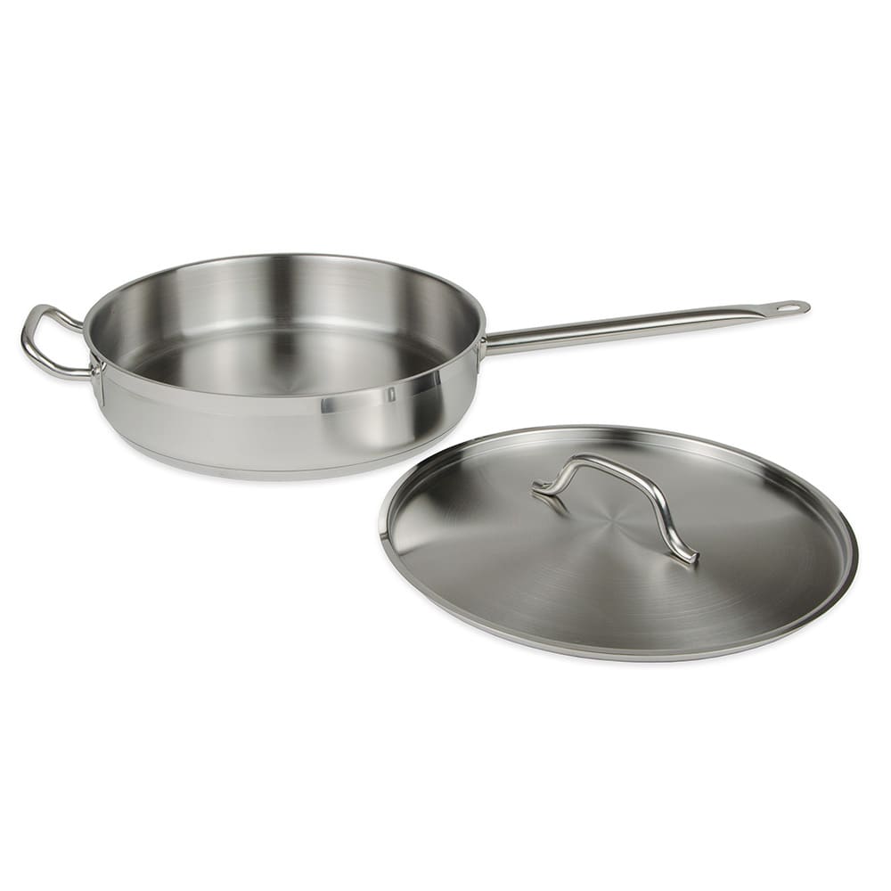 370-SSAU7 7 qt SuperSteel Induction Saute Pan with Cover - Stainless