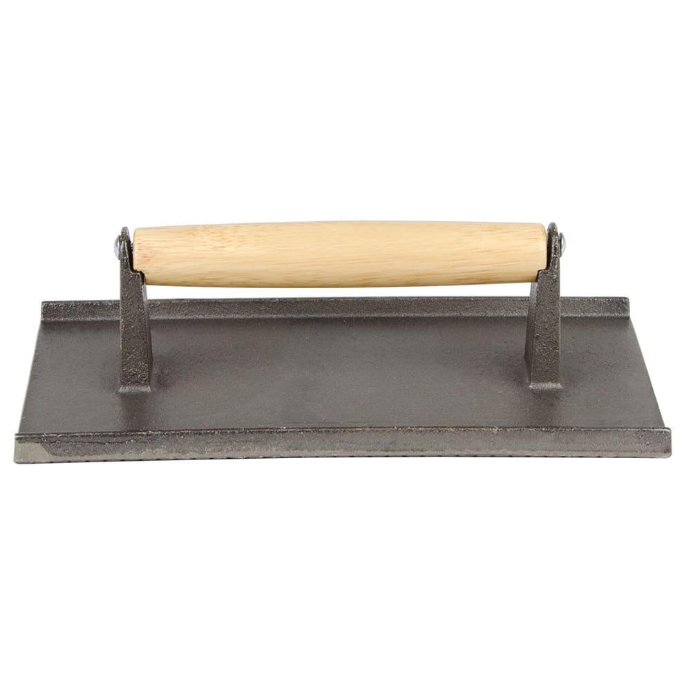 370-SWI95 Cast Iron Steak Weight - 9 1/2x5 3/4