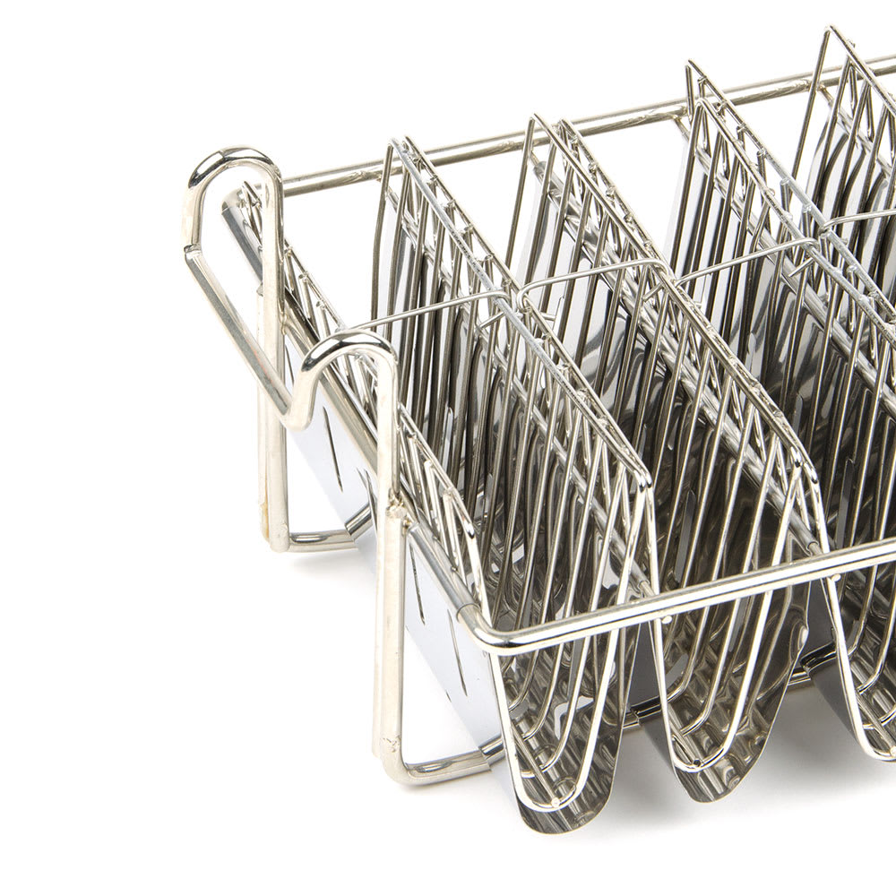 370-TABK8PH Taco Fryer Basket w/ 8 Bowl Capacity