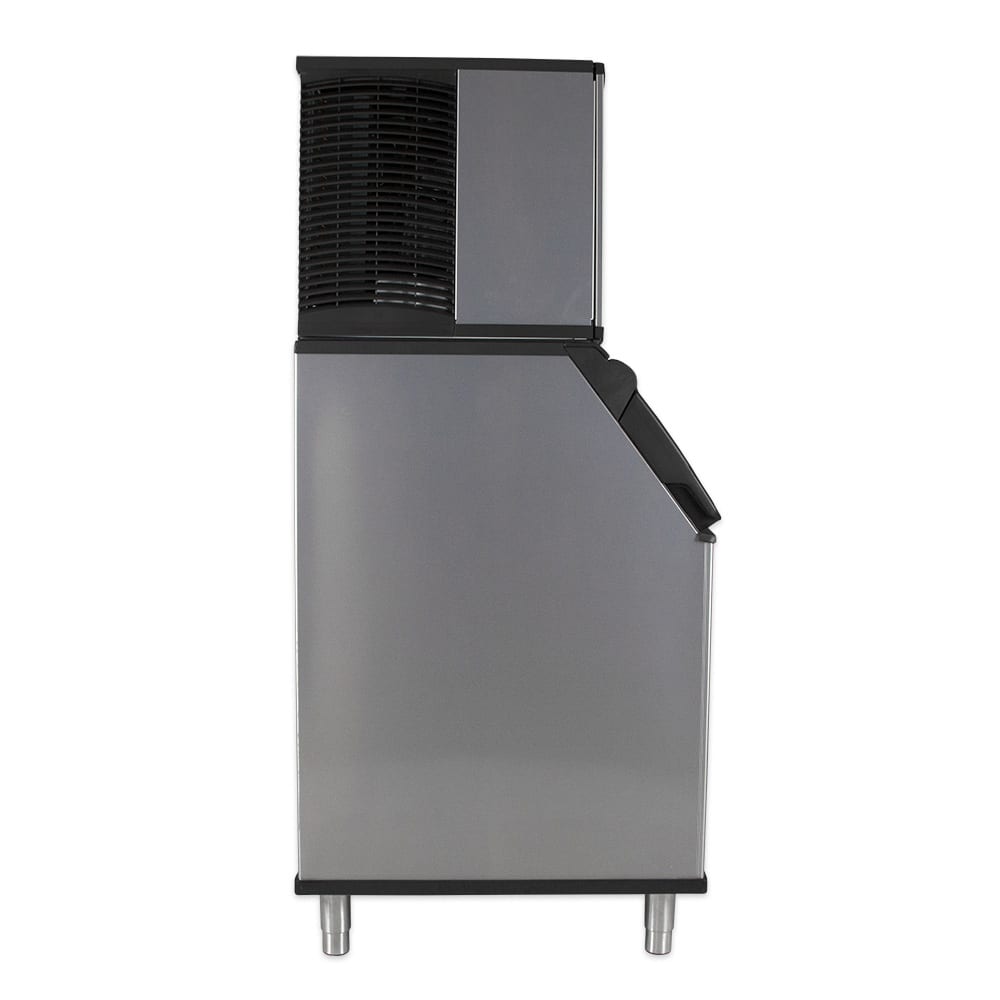 Indigo NXT 30 Air-Cooled 520 lb Full Dice Cube Ice Machine w/ Storage Bin, Manitowoc IDT0500A/D570