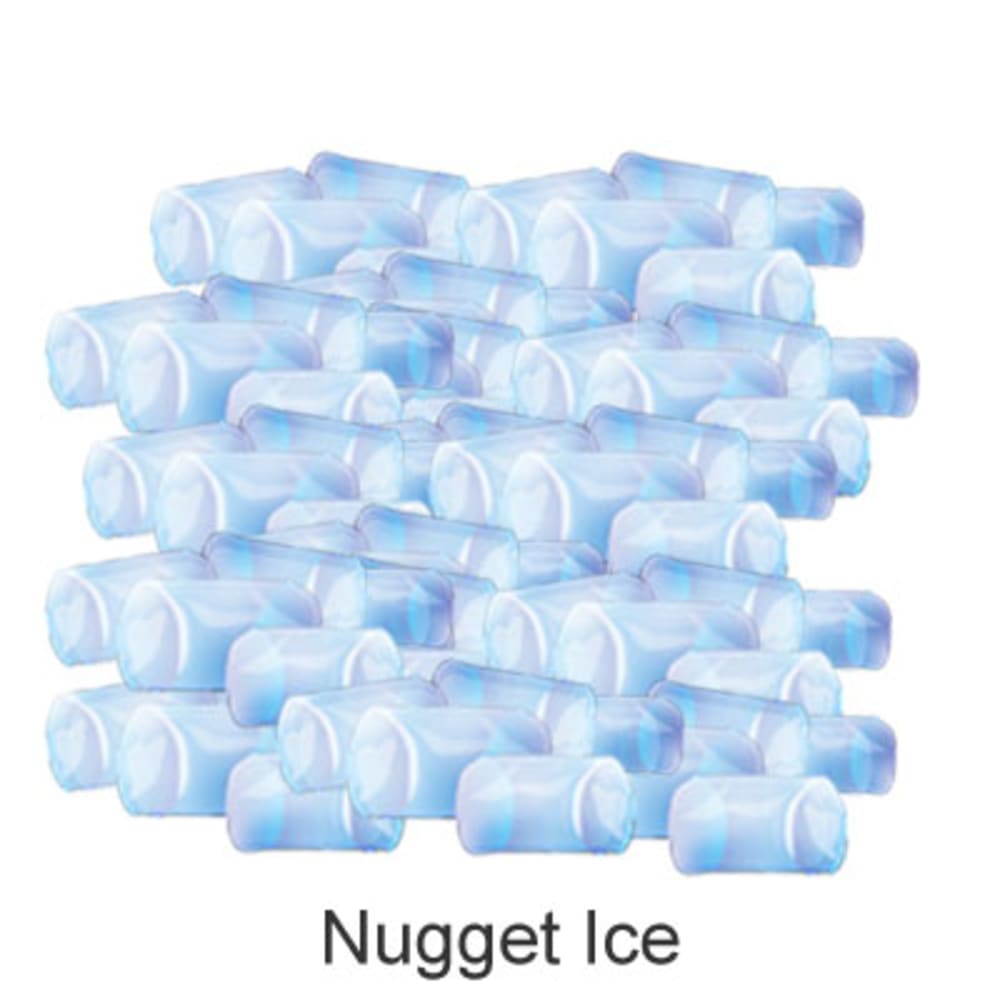 Hoshizaki C101BAHADDS Undercounter Nugget Ice Maker 92lbs/day, Air