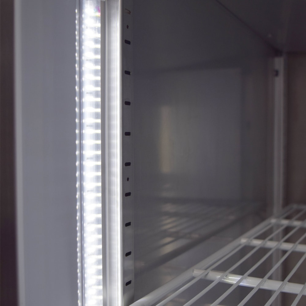 Hoshizaki CR2SFGE 55" Two Section Reach In Refrigerator, (2) Left