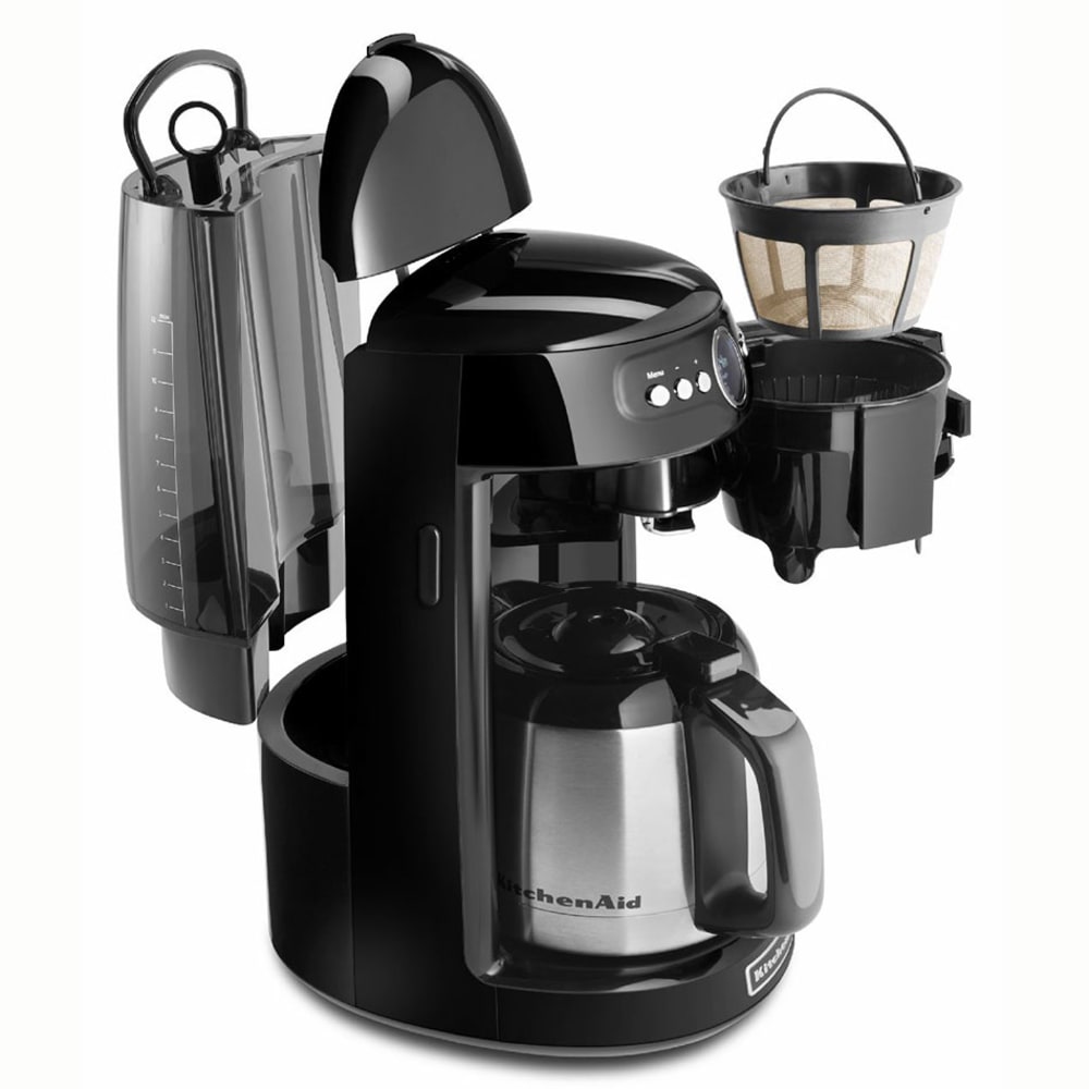 KitchenAid 12-Cup Onyx Black Residential Drip Coffee Maker at