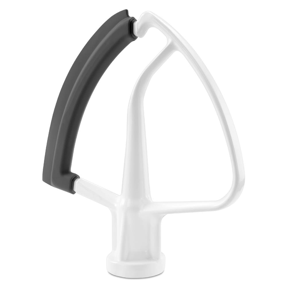 For KitchenAid 5QT Bowl-Lift Stand Mixers Plastic Flat Beater Paddle With  Silicone Edges