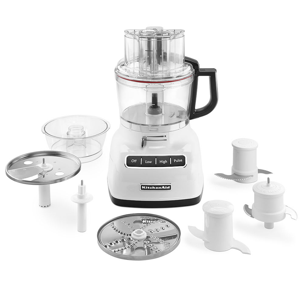449-KFP0933WH 3 Speed Food Processor w/ 9 Cup Capacity, White