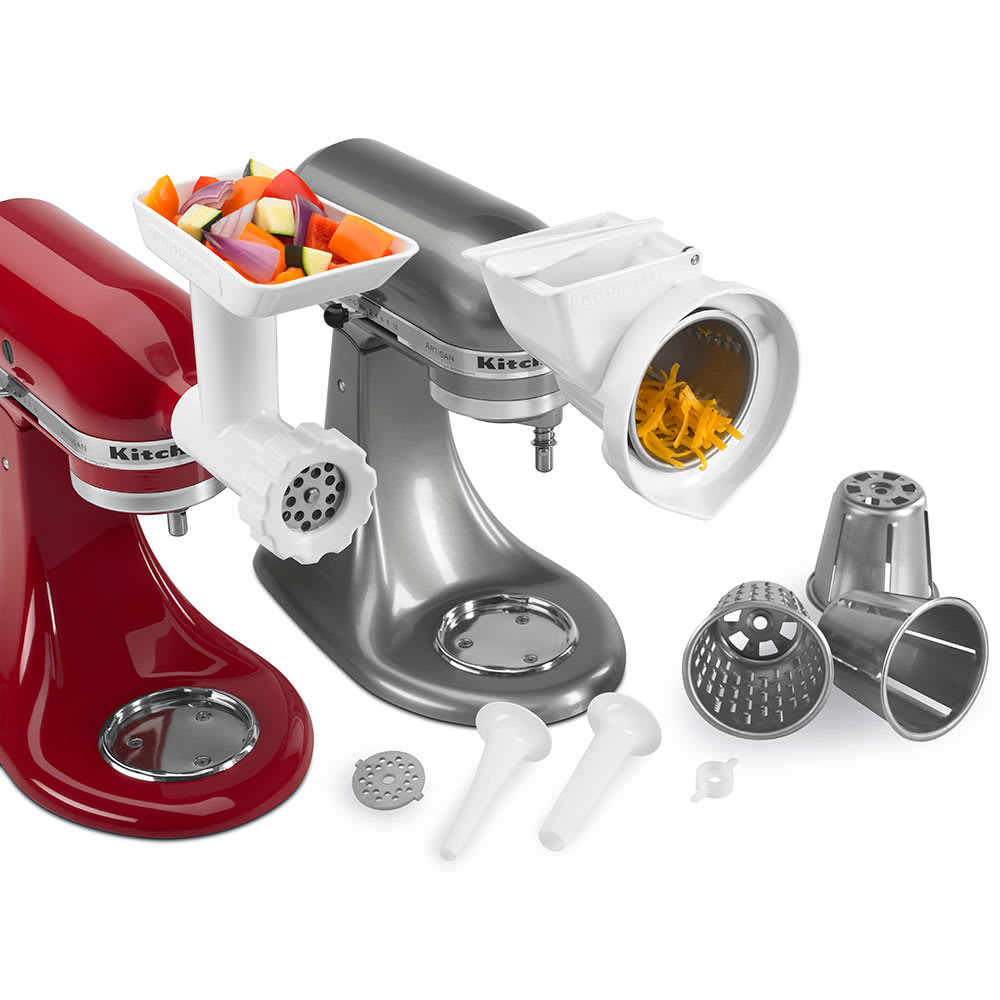 KitchenAid KSMGSSA Stand Mixer Attachment Pack Contains FGA, RVSA and SSA