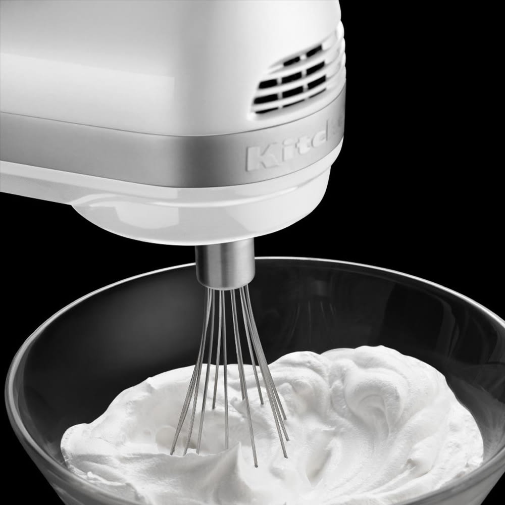 KitchenAid KHM512WH 5-Speed Hand Mixer - White