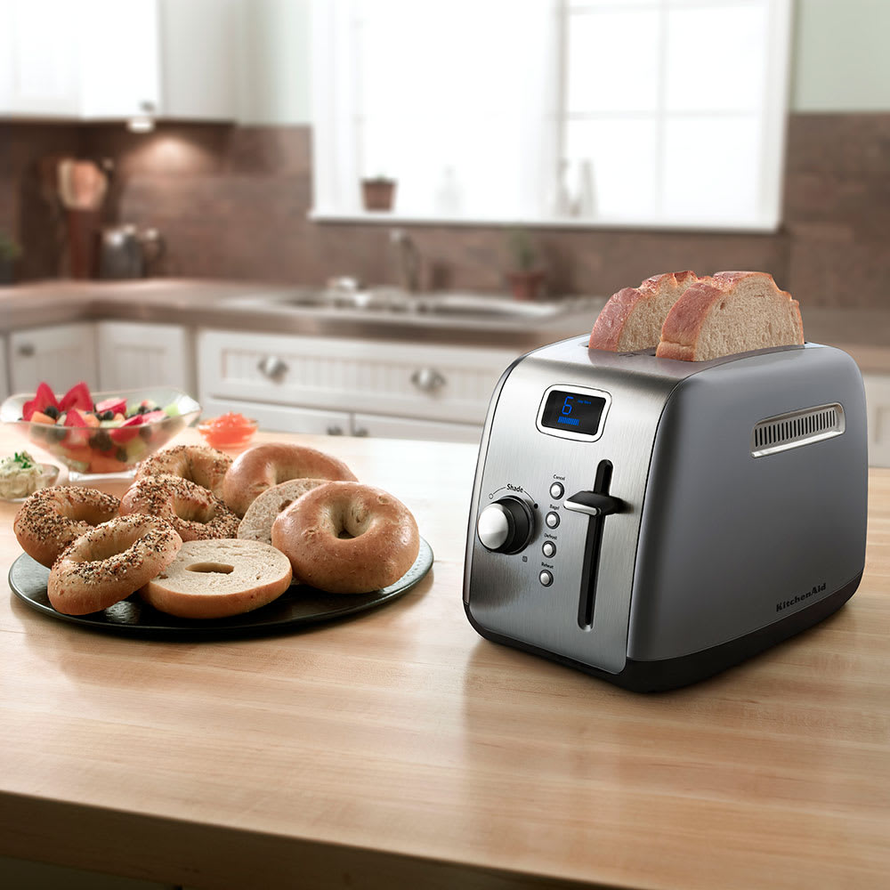 KitchenAid KMT2115CU 2-Slice Toaster - Contour Silver