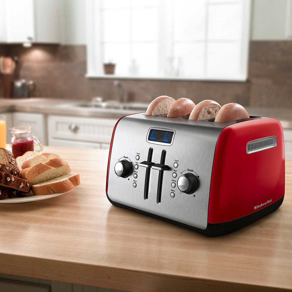 KitchenAid KMT422ER 4Slice Toaster Manual HighLift Lever, CANCEL