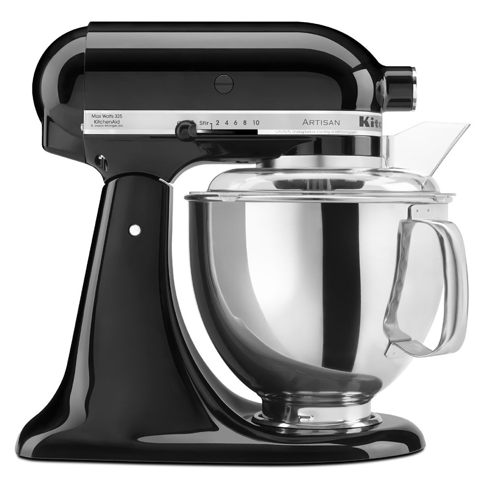 独特の上品 KSM150PSOB KitchenAid 10 Stainless qt 5 w/ Mixer Stand Speed キッチン家電