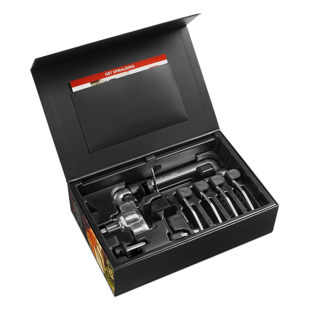 KitchenAid KSM1APC Spiralizer with Peel, Core and Slice