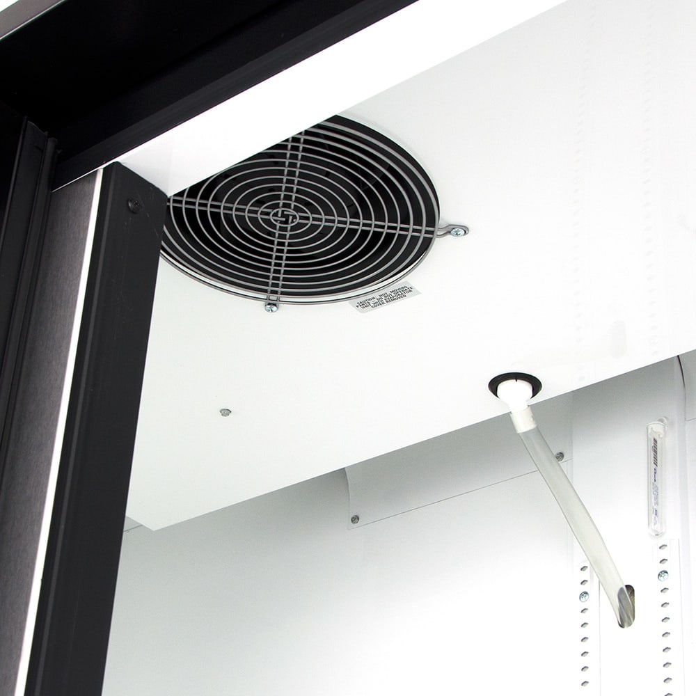 True GDM49HCTSL01 54 1/8" GDM Series Two Section Glass Door