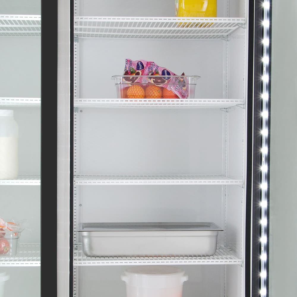 True GDM49HCTSL01 54 1/8" GDM Series Two Section Glass Door