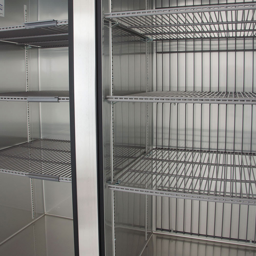 True T49DTHC 54" Two Section Commercial Combo Refrigerator Freezer