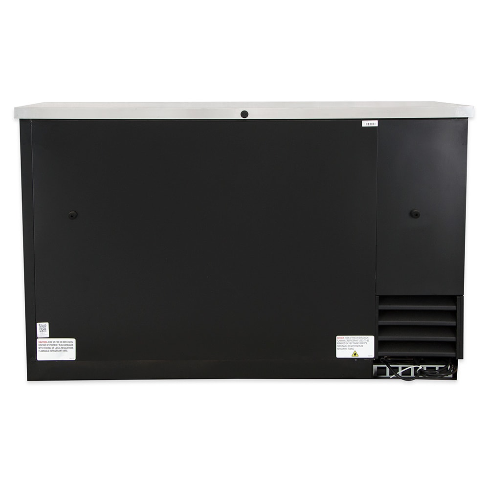 True 2 door glass cooler top