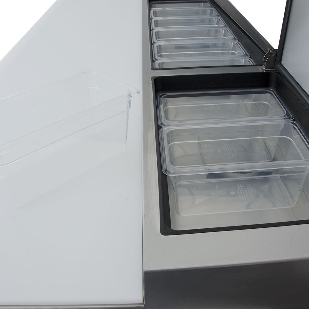 True TPP93 93" Pizza Prep Table w/ Refrigerated Base, 115v