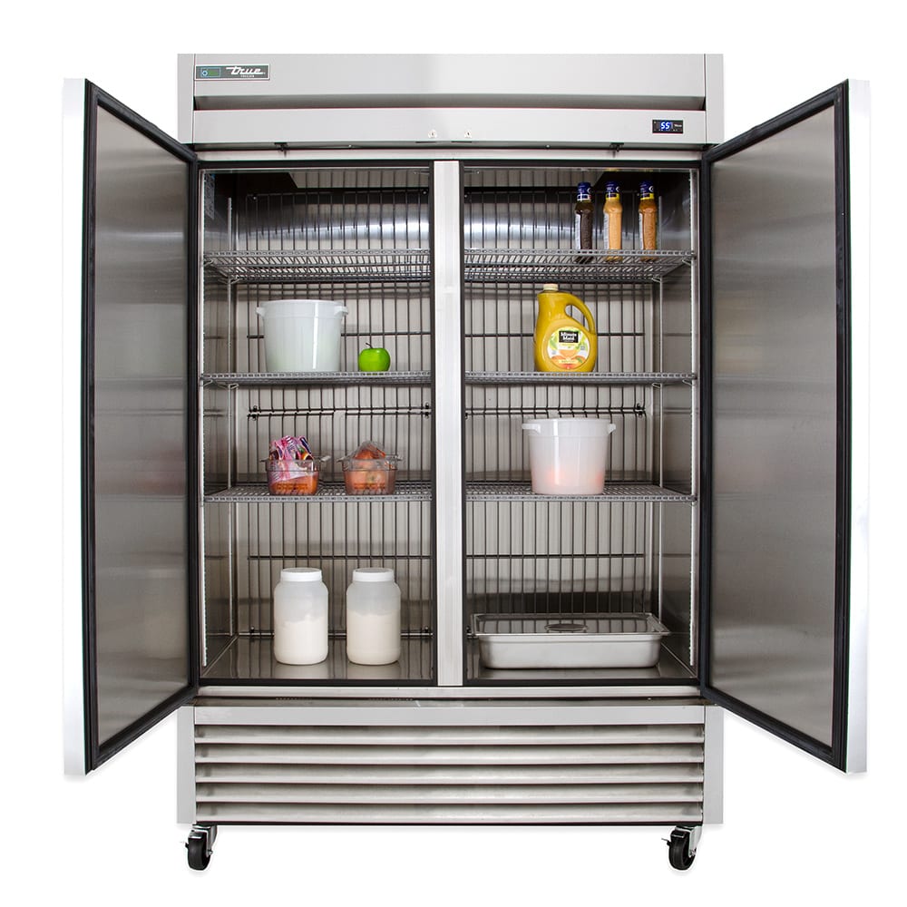 EQ Kitchen Line SF-49L2 Commercial Standing Freezer, 2 Doors, 344