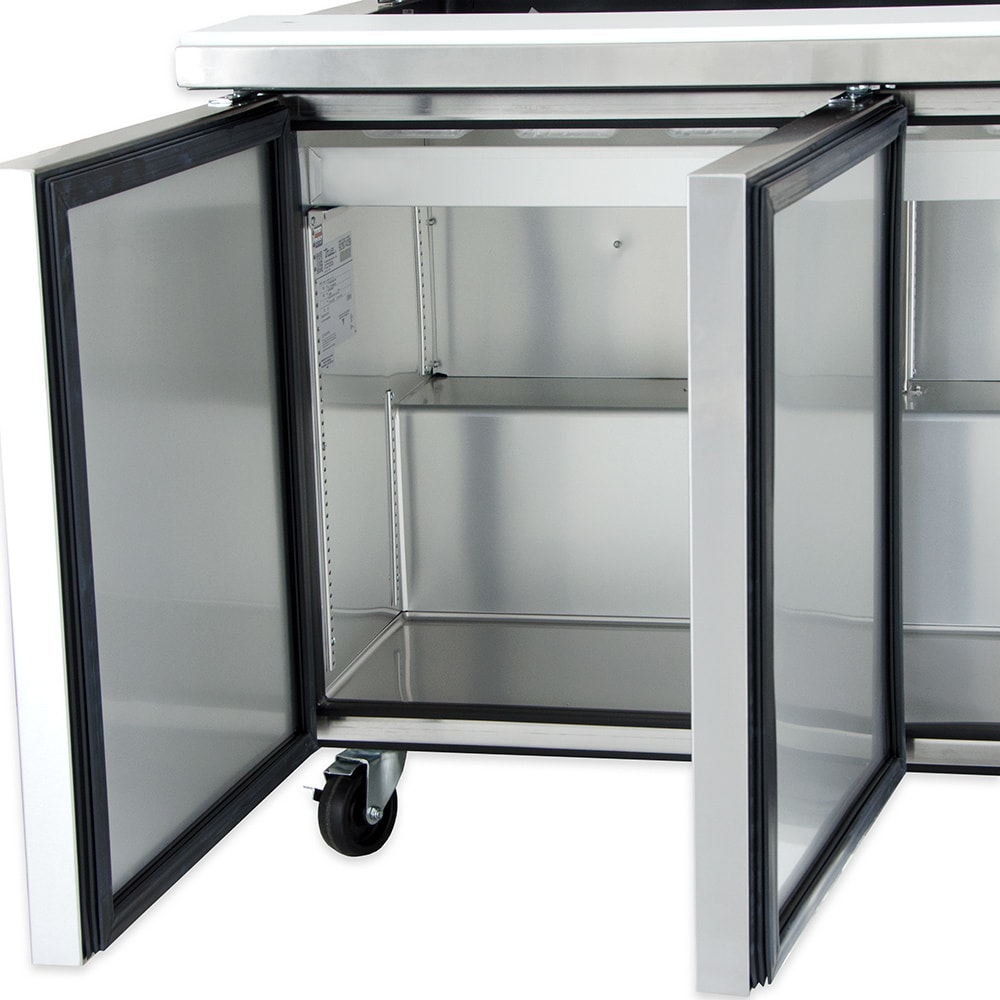 True TSSU-72-30M-B-ST-HC 72 3-Section 30-Pan Refrigerated