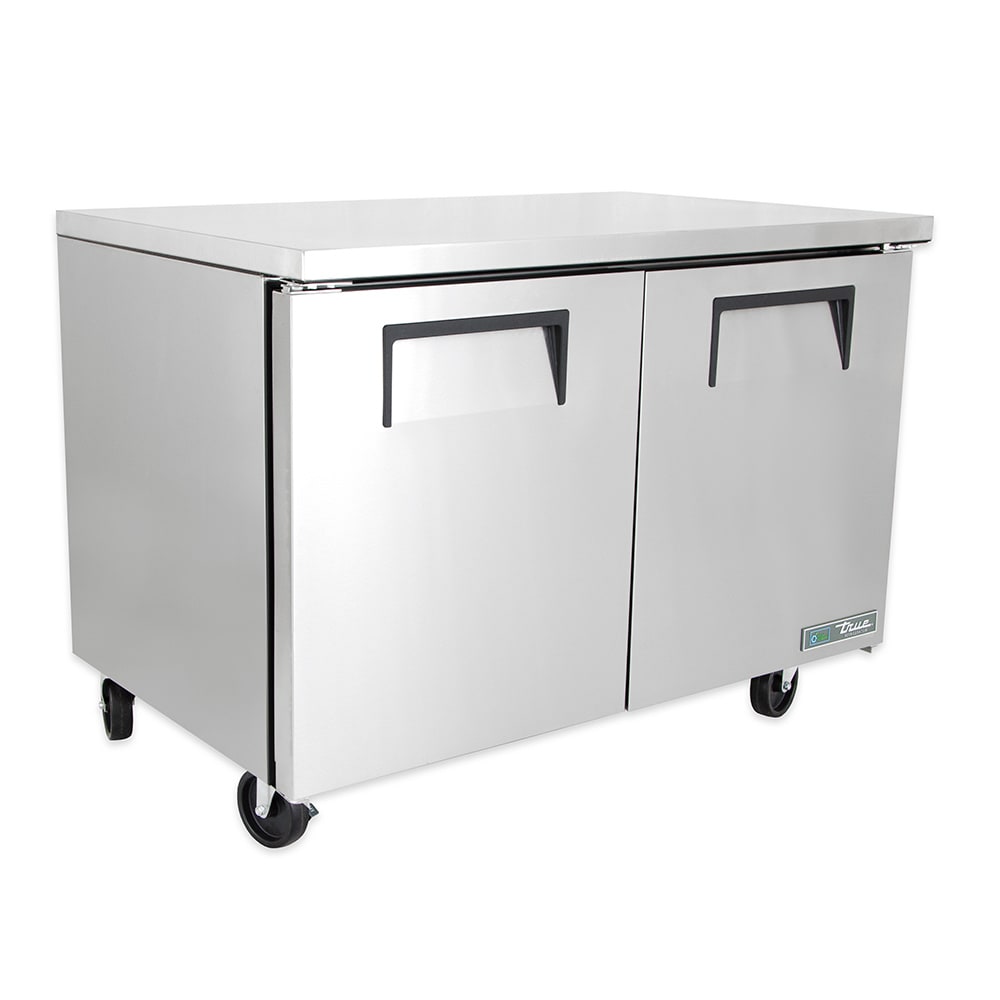 thumbnail image 2 of Adcraft 48" Stainless Steel Undercounter Refrigerator - Double Door Commercial Fridge 2 of 14