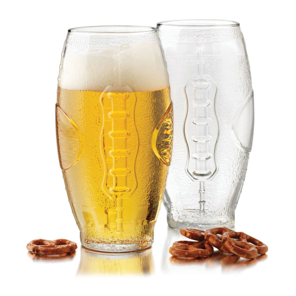634-2233 23 oz Clubhouse Collection Football Tumbler - Safedge Rim