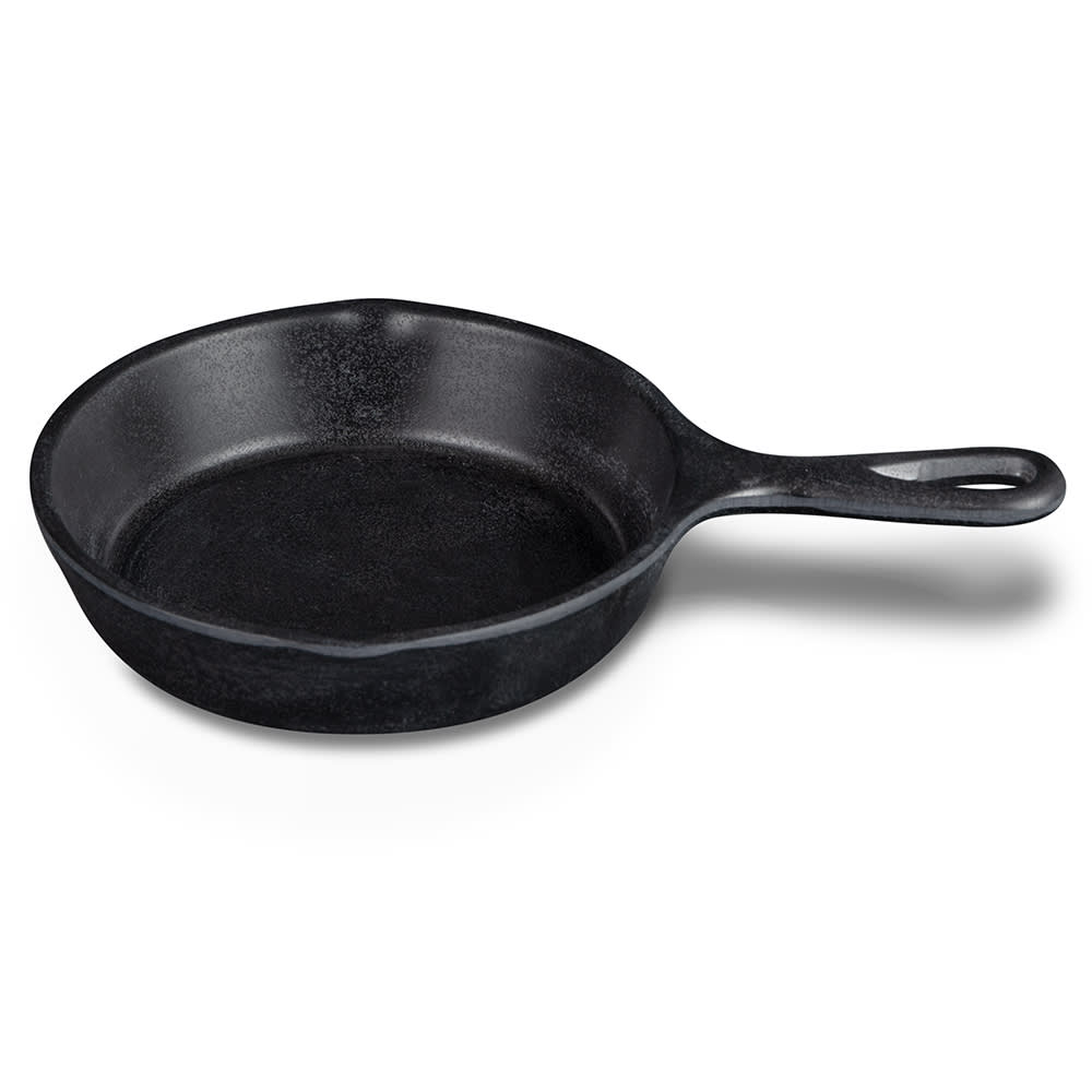 EGS MFP6-B Illogical Black 6 Faux Cast Iron Fry Pan with Handle