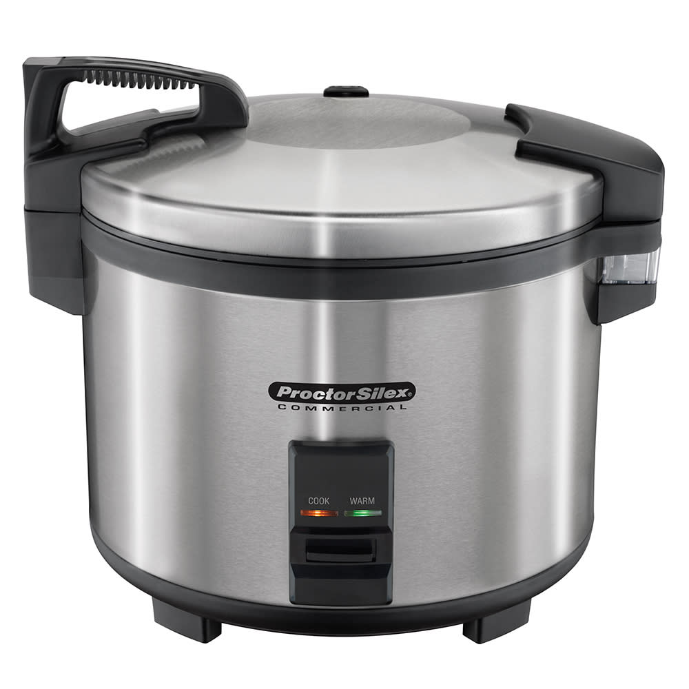 Best Buy: Proctor Silex 60-Cup Rice Cooker/Warmer Silver 37560