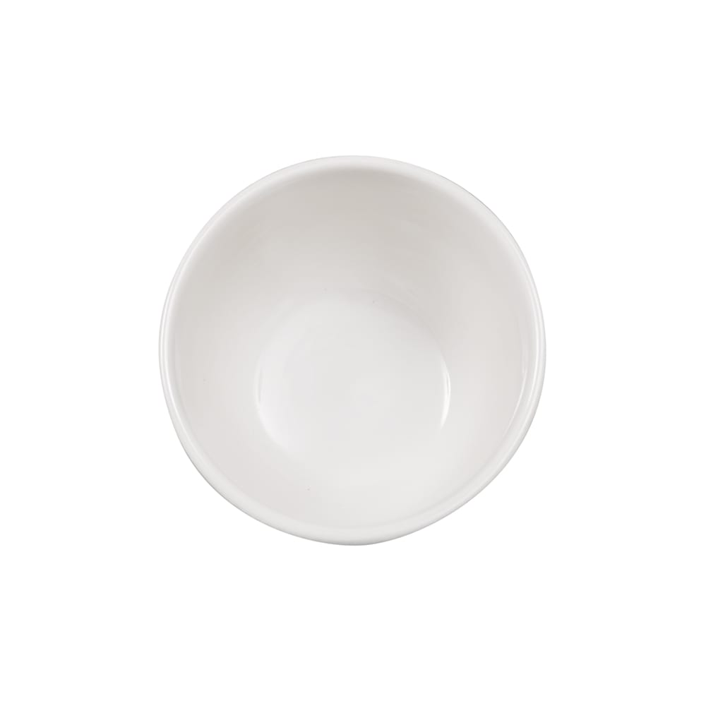 Churchill WHBALS61 6 Round Bamboo Plate - Ceramic, White