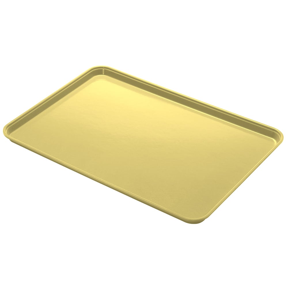 144-1826CL145 Fiberglass Camlite® Cafeteria Tray - 25 3/4"L x 17 4/5"W, Yellow