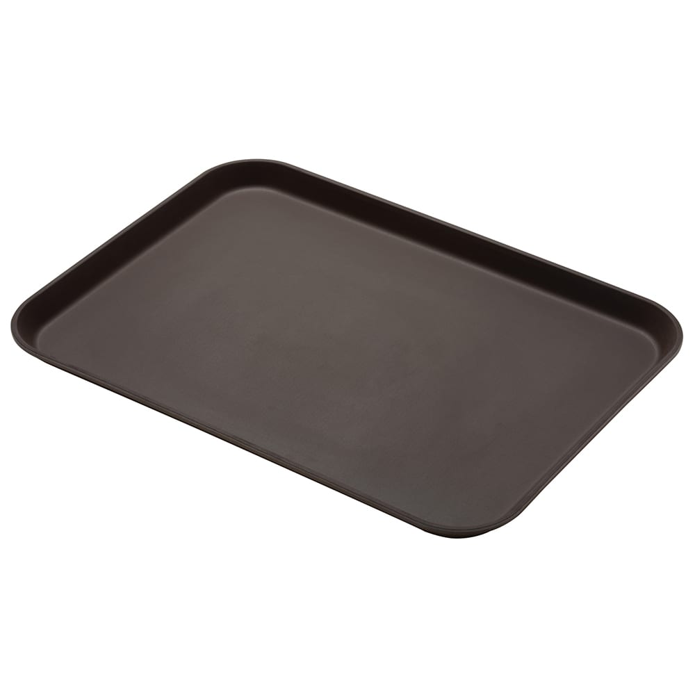 144-1826CT138 Rectangular Camtread Serving Tray - 17 13/16x25 11/16", Fiberglass, Tavern Tan