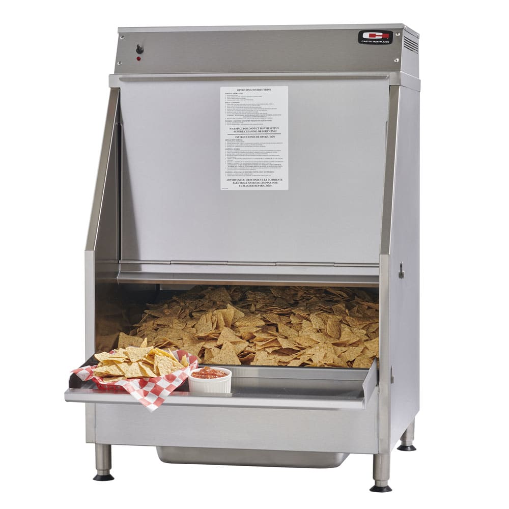 Carter-Hoffmann CW4E Chip Warmer w/ 44 gallon Capacity - Stainless