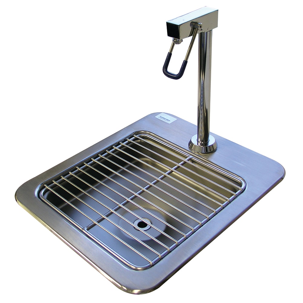 009-DI19 Drop-In Filler Station - (1) 9x9x3" Bowl, 20 ga 304 Stainless