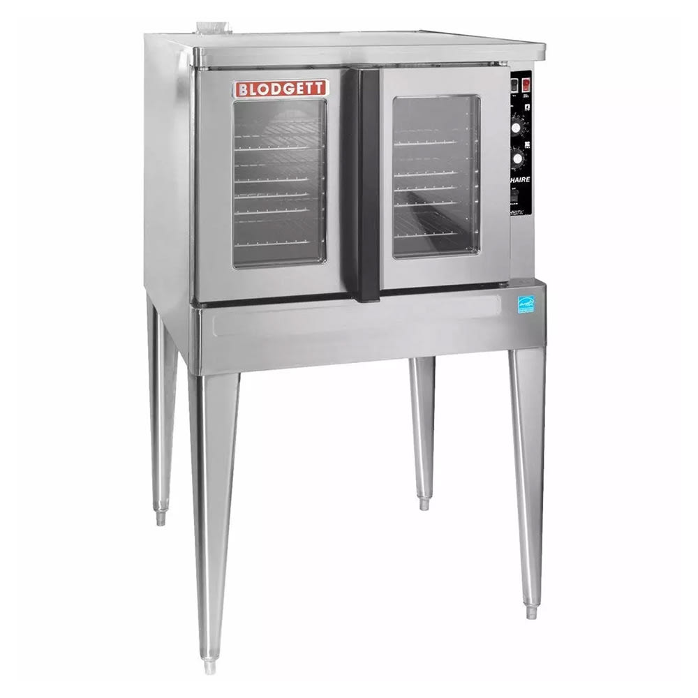 015-ZEPH240EPLSG2201 Zephaire Single Full Size Electric Convection Oven - 11kW, 220 240v/1ph 