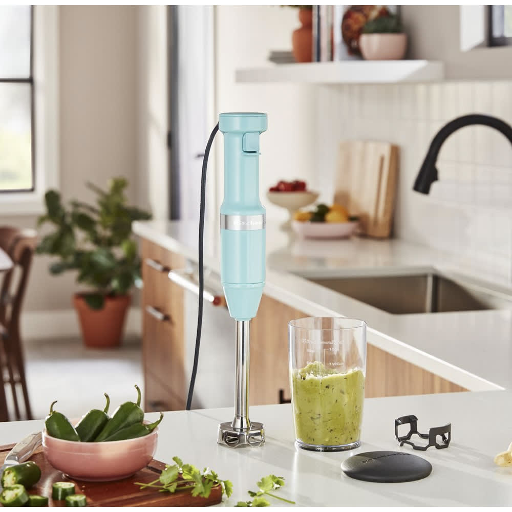 KitchenAid Aqua Sky Small Appliances Set | Mini Food Processor, Blender &  Hand Mixer