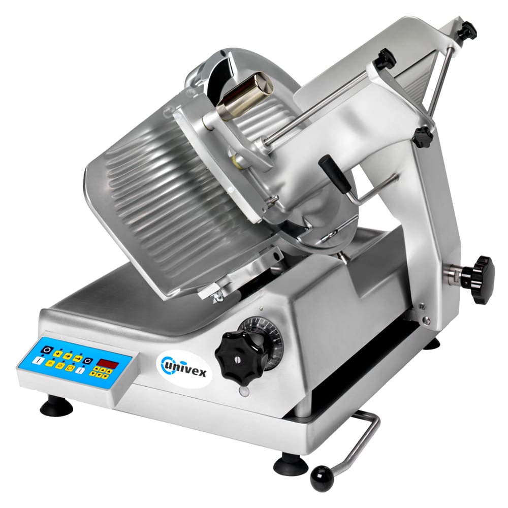 071-1000S Premium™ Series Automatic Meat & Cheese Slicer w/ 13" Blade - Belt Driven, 1/2...