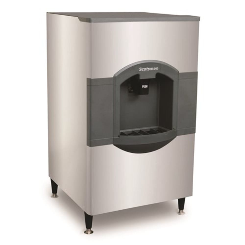 044-HD30W1 Floor Model Water & Cube Ice Dispenser - 180 lb Storage, Bucket Fill, 115v