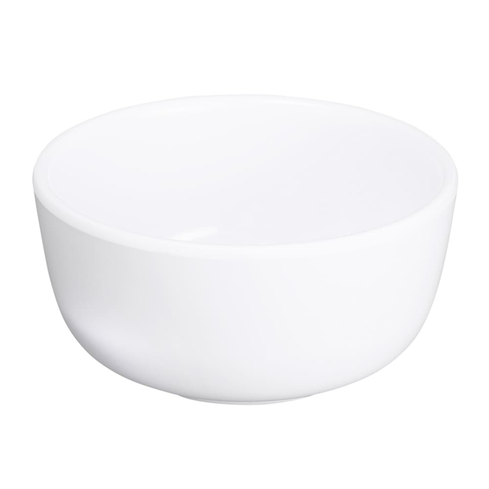 701-D438W 10 1/10 oz Round Melamine Bowl, White
