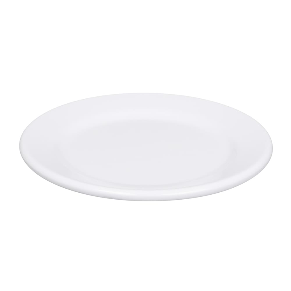 Elite Global Solutions D612PL-W 6 1/2" Melamine Dessert Plate, White