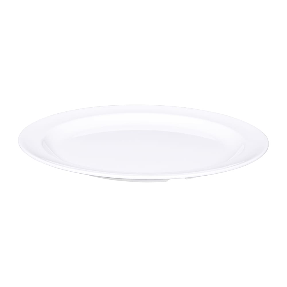 701-B91PLW 9" Round Melamine Dinner Plate, White