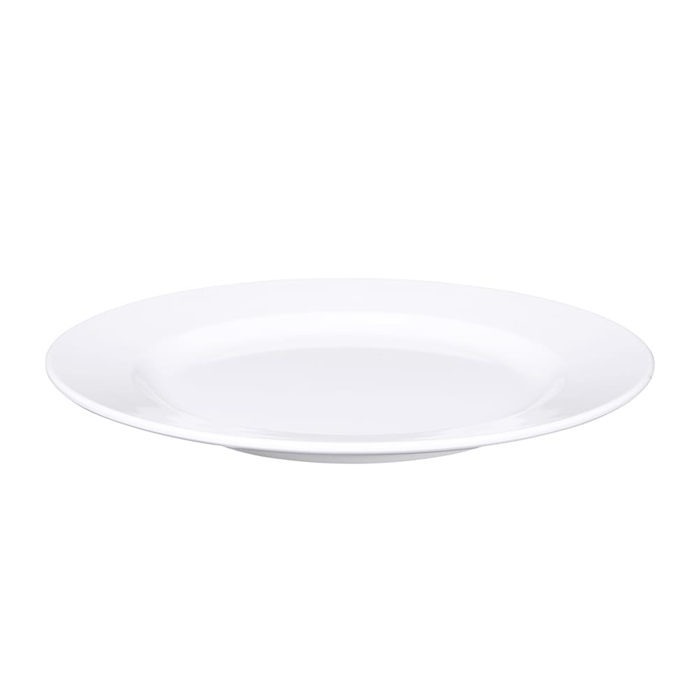 Elite Global Solutions D915-W 9 1/2" Melamine Dinner Plate, White