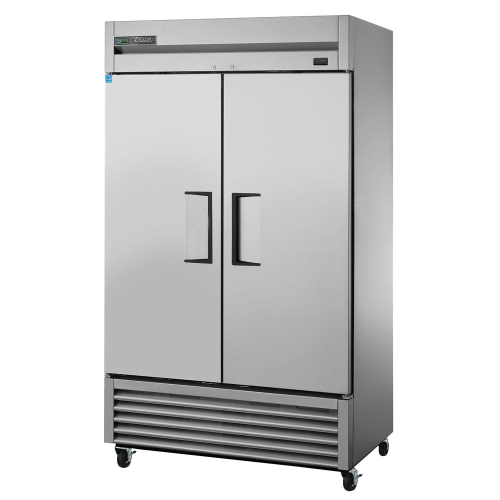 598-TS43 47" Two Section Reach In Refrigerator, (2) Left/Right Hinge Solid Doors, 115v