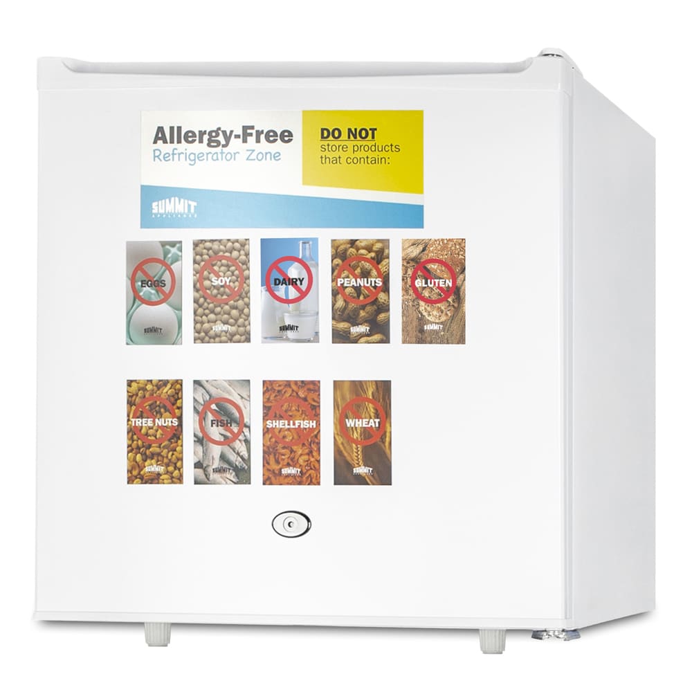 162-AZAR2W 1.7 cu ft Countertop Refrigerator w/ Solid Door - White, 115v