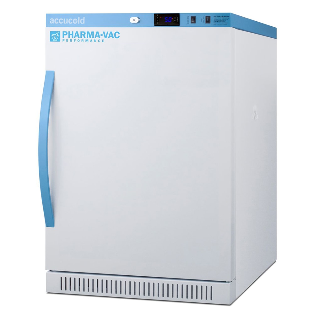 162-ARS6PVDR 6 cu ft Undercounter Vaccine Refrigerator w/ Solid Door - Removable Drawers, 115v