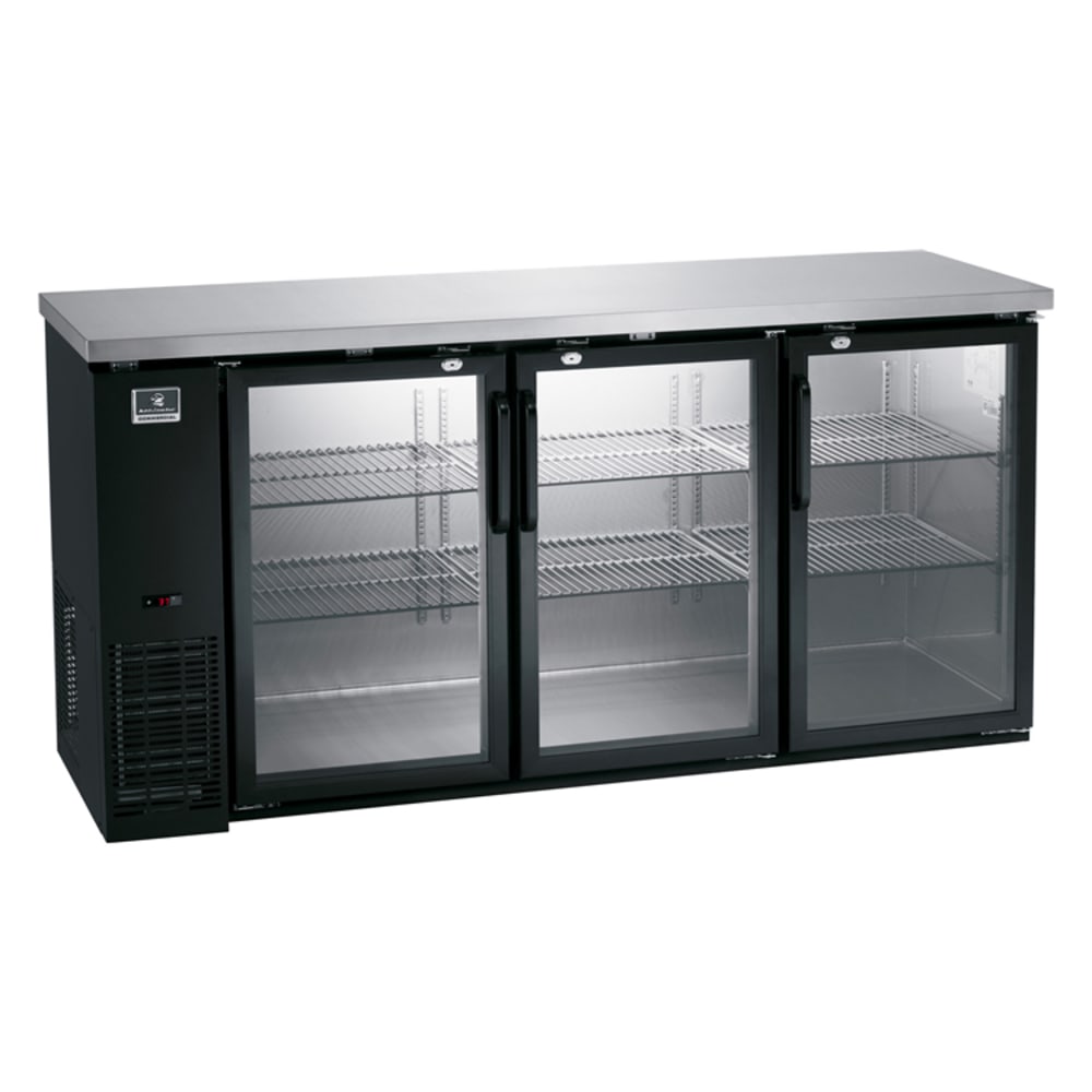 Kelvinator bar shop fridge glass door