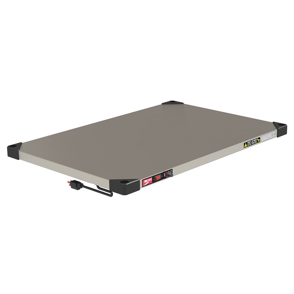 001-HS2460 60"W Countertop Warming Shelf - Stainless Steel, 120v