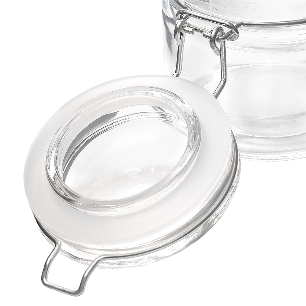 Mini Glass Jars Aluminum Lid, Small Glass Jars Metal Lids