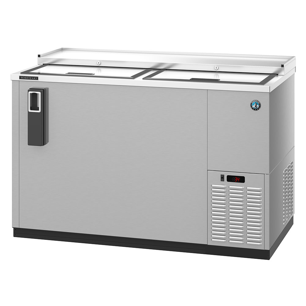 440-CC50S 50 1/2" Forced Air Bottle Cooler - Holds (704) 12 oz Bottles, Lid Locks, 115v