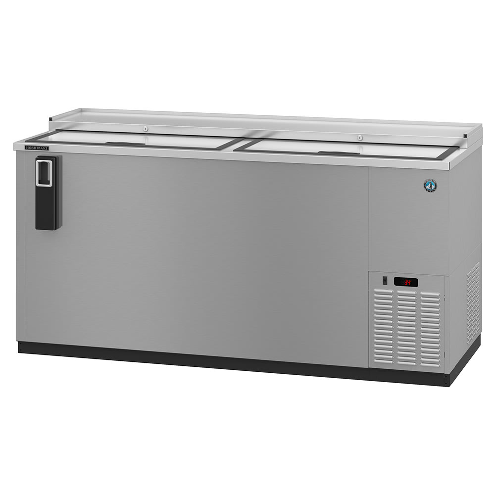 440-CC65S 65 1/2" Forced Air Bottle Cooler - Holds (890) 12 oz Bottles, Lid Locks, 115v